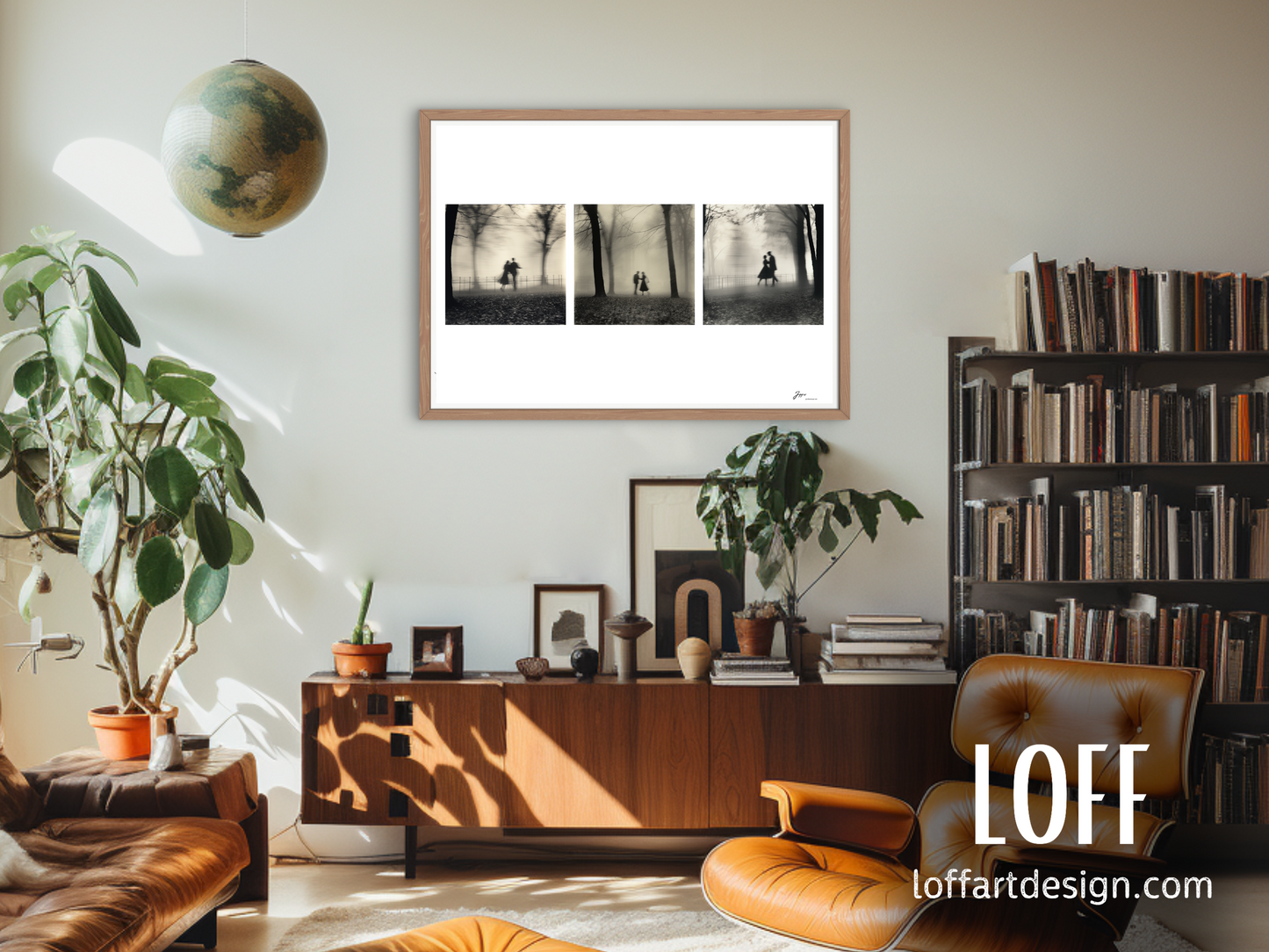 Day in The Park - Poster - AI Art