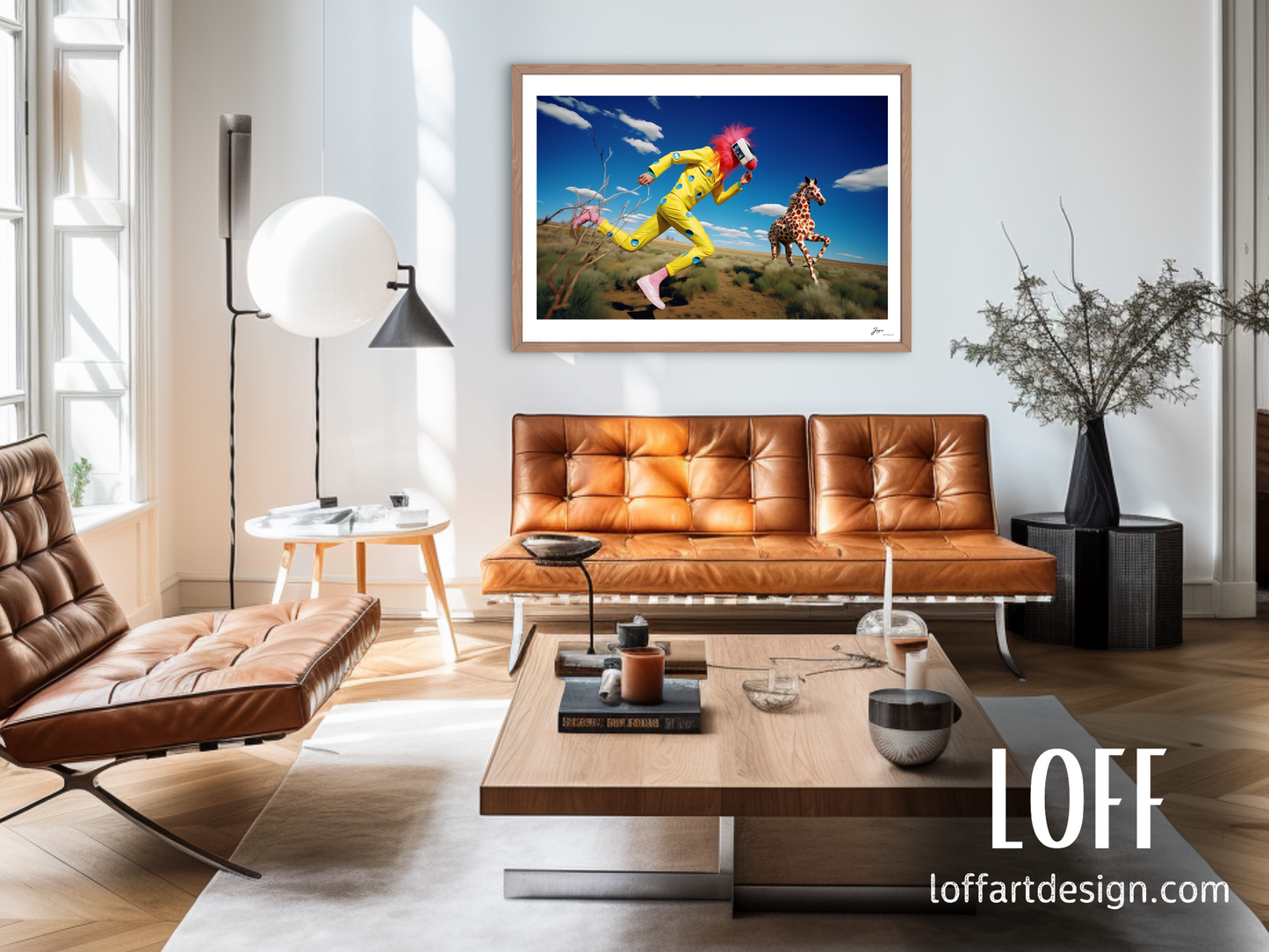 Joe the Lion - Poster - AI Art