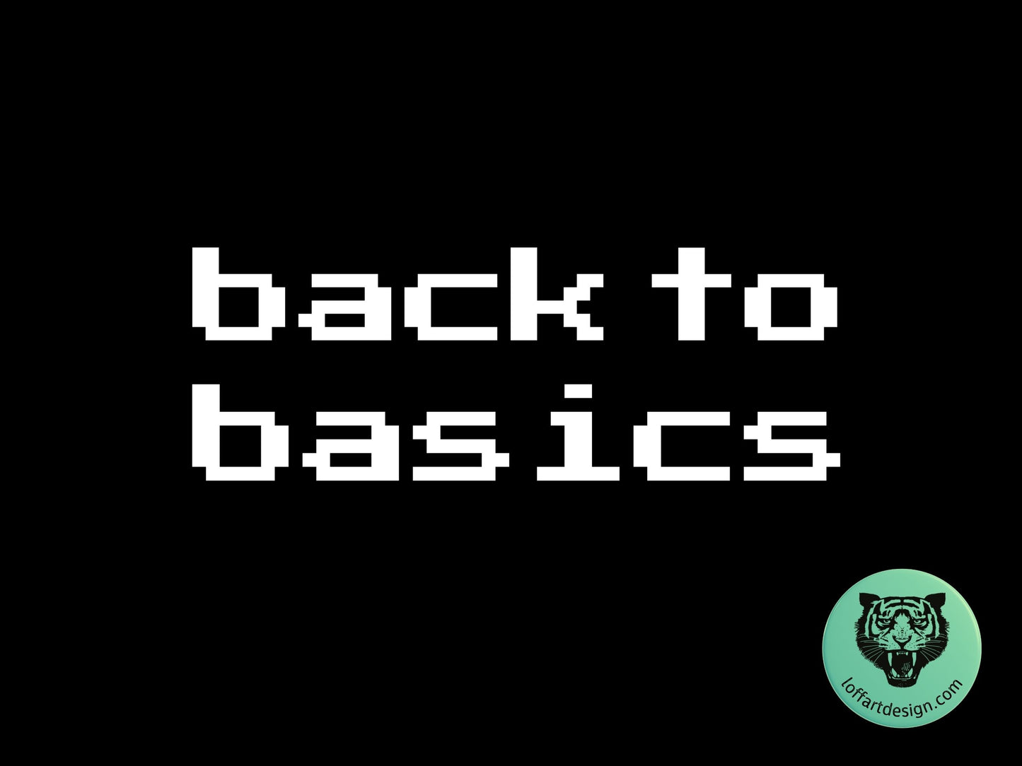 Back to Basics T-Shirt