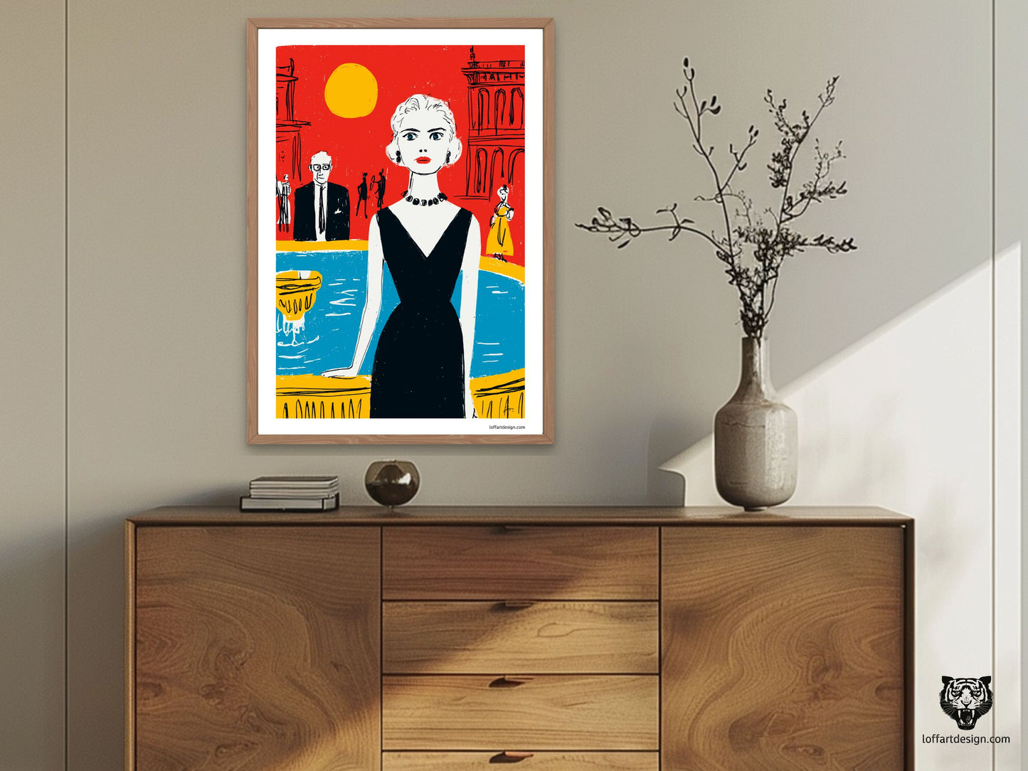 La Dolce Vita Inspired Poster