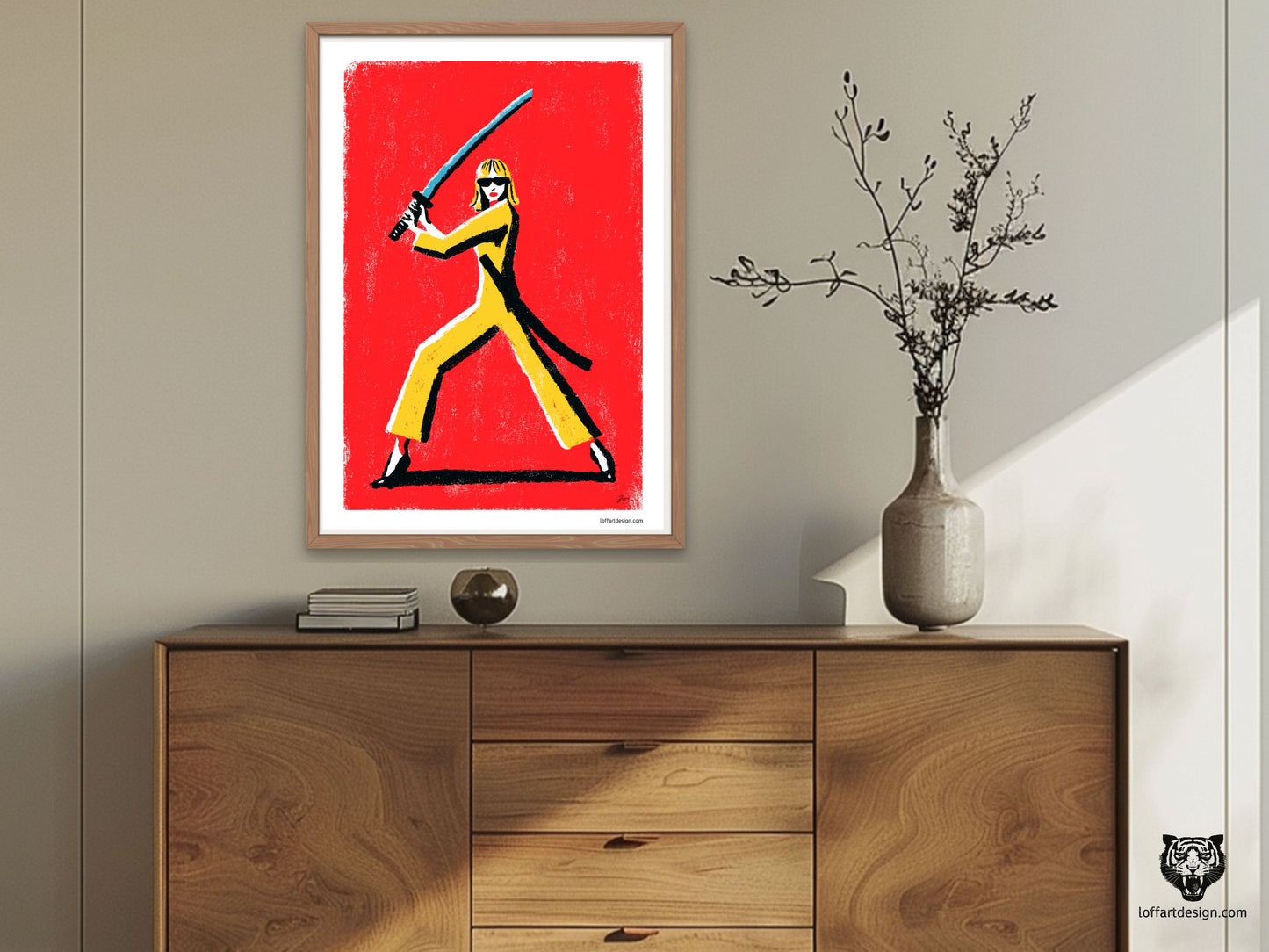 PosterKill Bill Inspired Poster