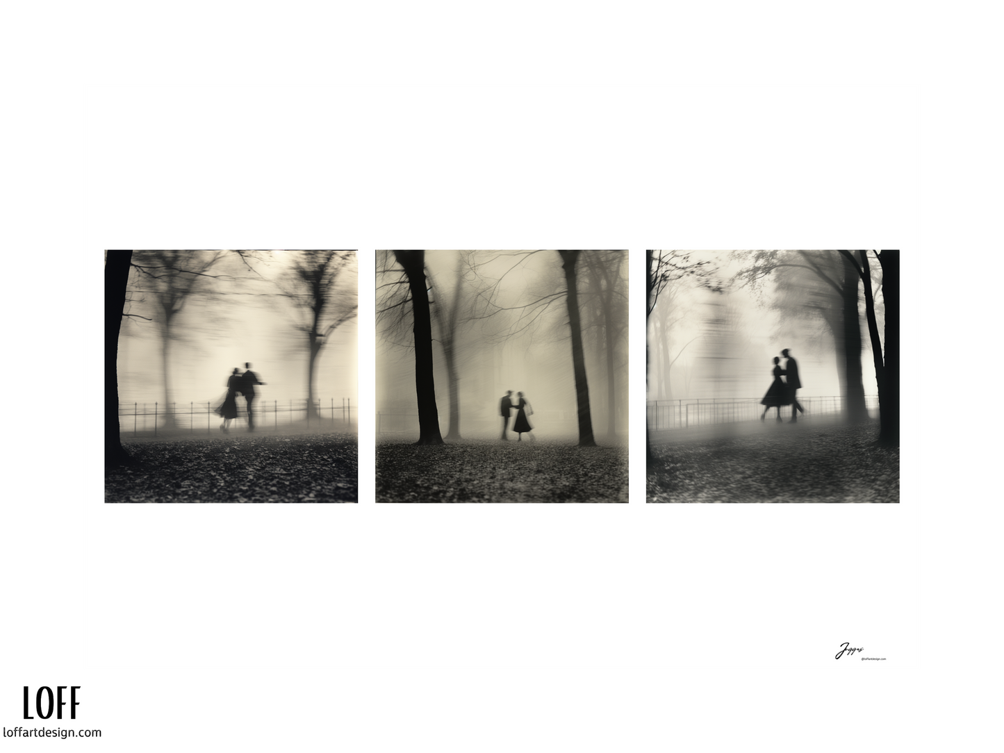 Day in The Park - Poster - AI Art