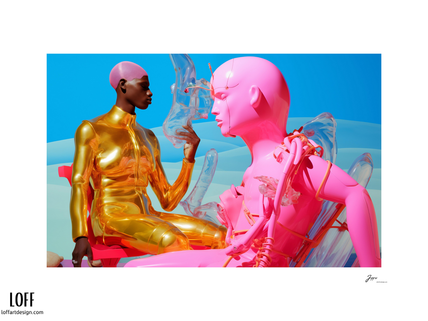 Fascination - Poster - AI Art