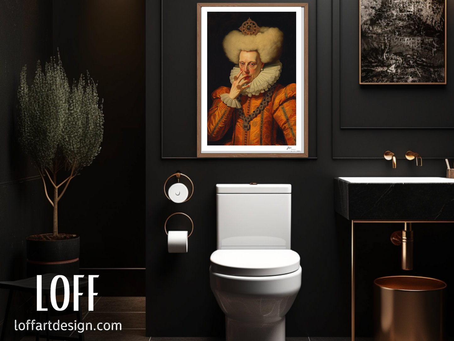 Countess Beatrice - Poster - Funny Classical Painting Portrait Prints