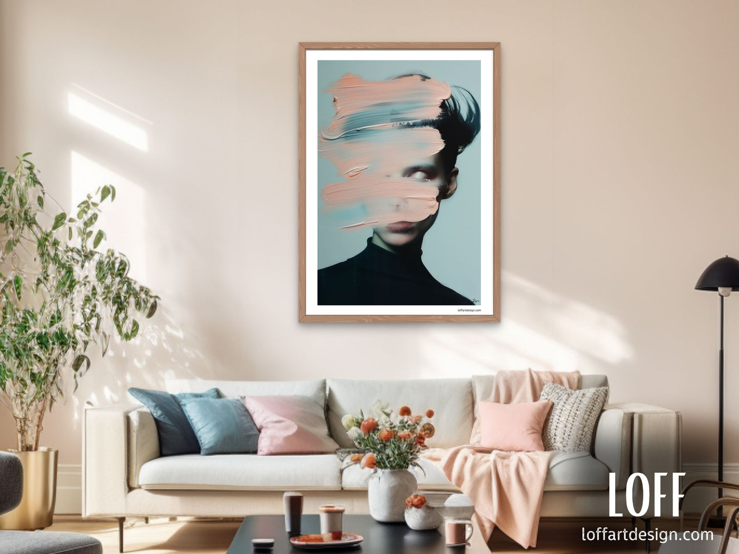 Detachmen - AI Art Poster - home decor photos - medical office art - contemporary art -artistic photo -wall decor