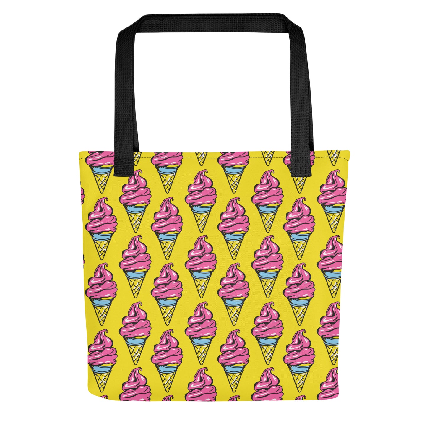 Pop art Scoops - Ice Cream pattern - Tote Bag