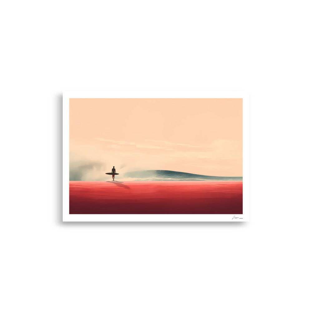 sea Call - Poster - Beach Poster, Surf Art Print