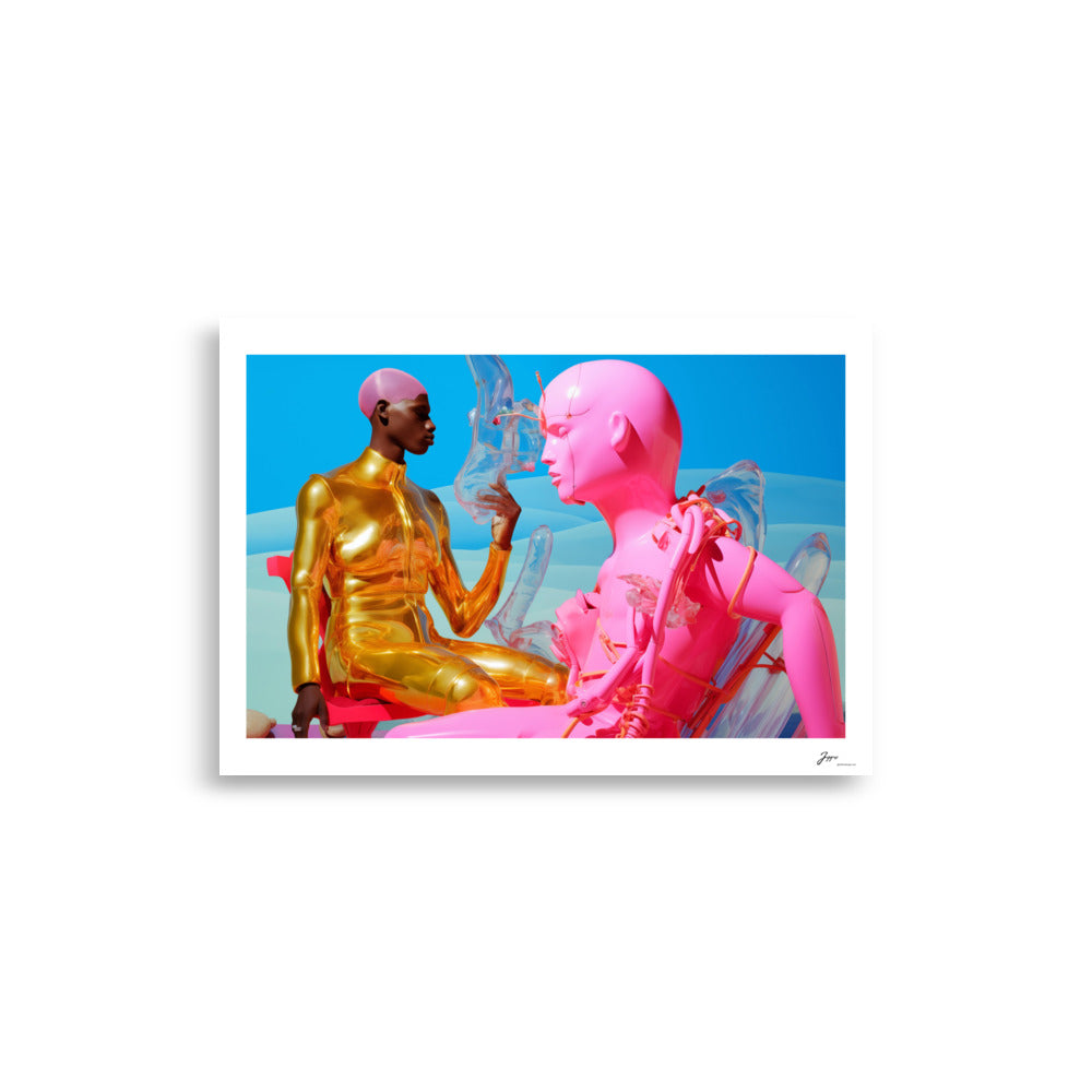 Fascination - Poster - AI Art