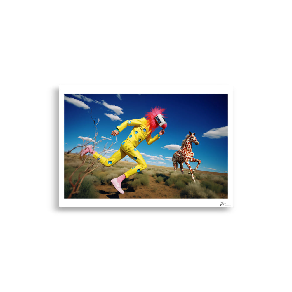 Joe the Lion - Poster - AI Art