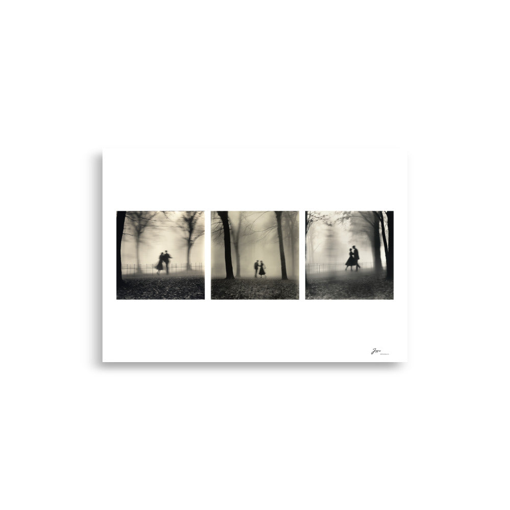 Day in The Park - Poster - AI Art