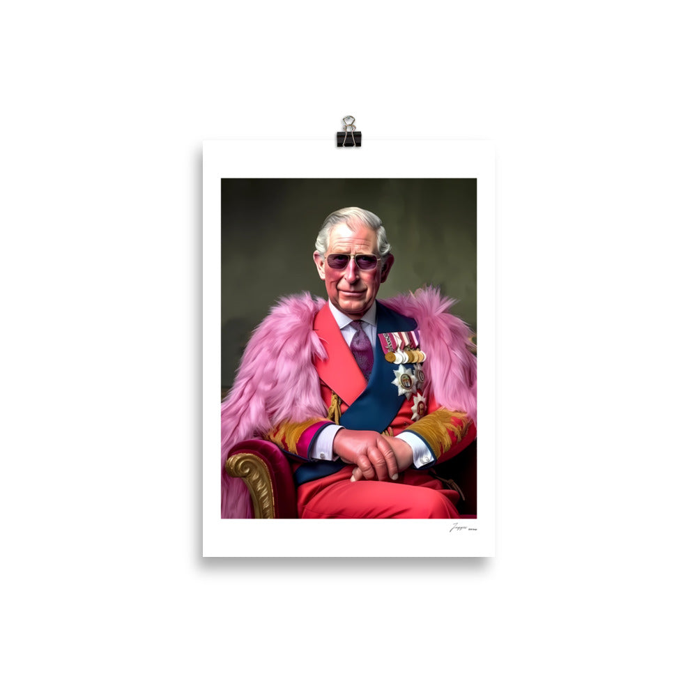 King Charles III's Glamorous - Poster