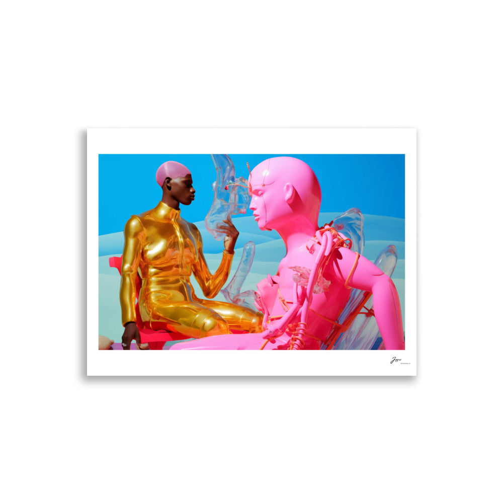 Fascination - Poster - AI Art