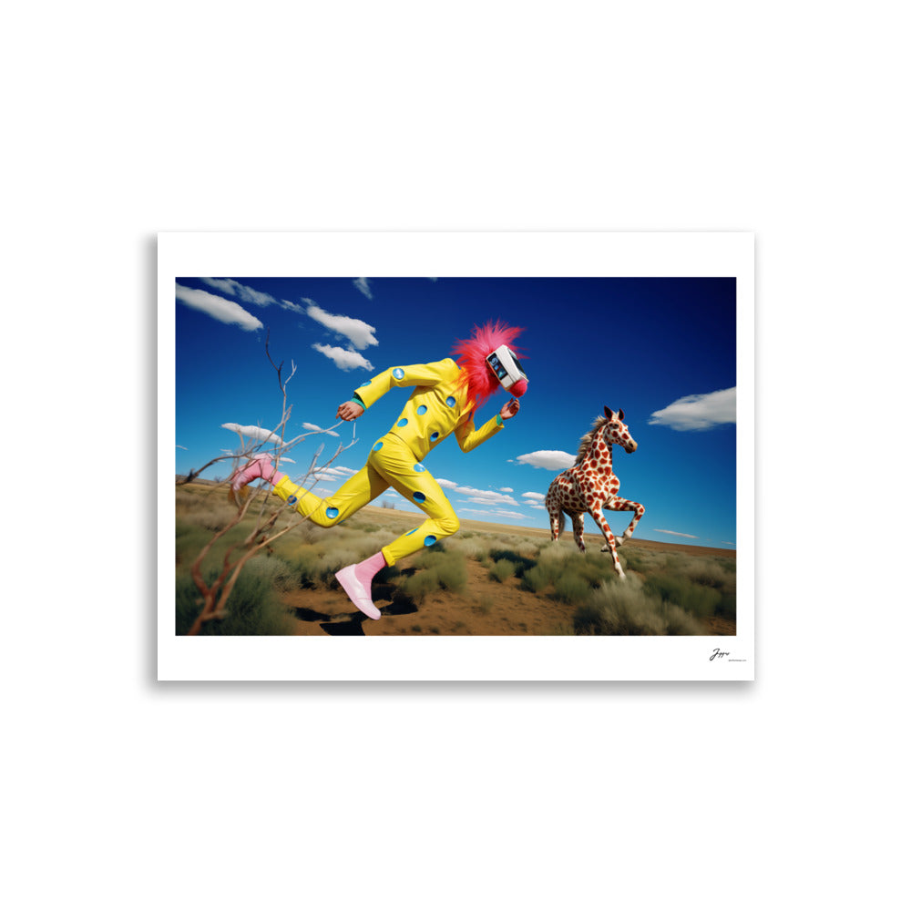 Joe the Lion - Poster - AI Art