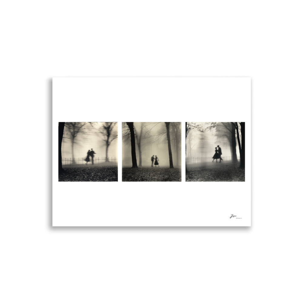 Day in The Park - Poster - AI Art