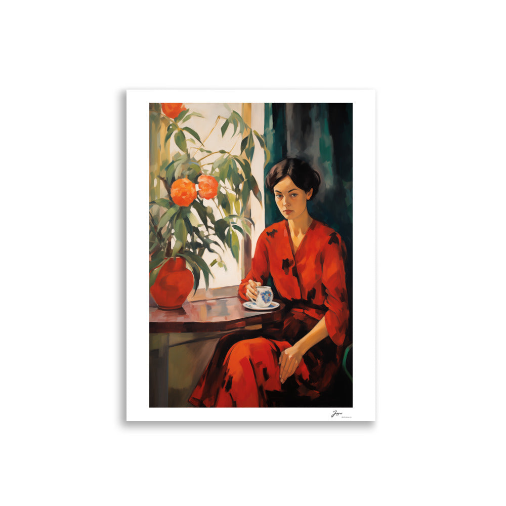Sitting,Waiting,Wishing - Poster - Contemporary Art Print