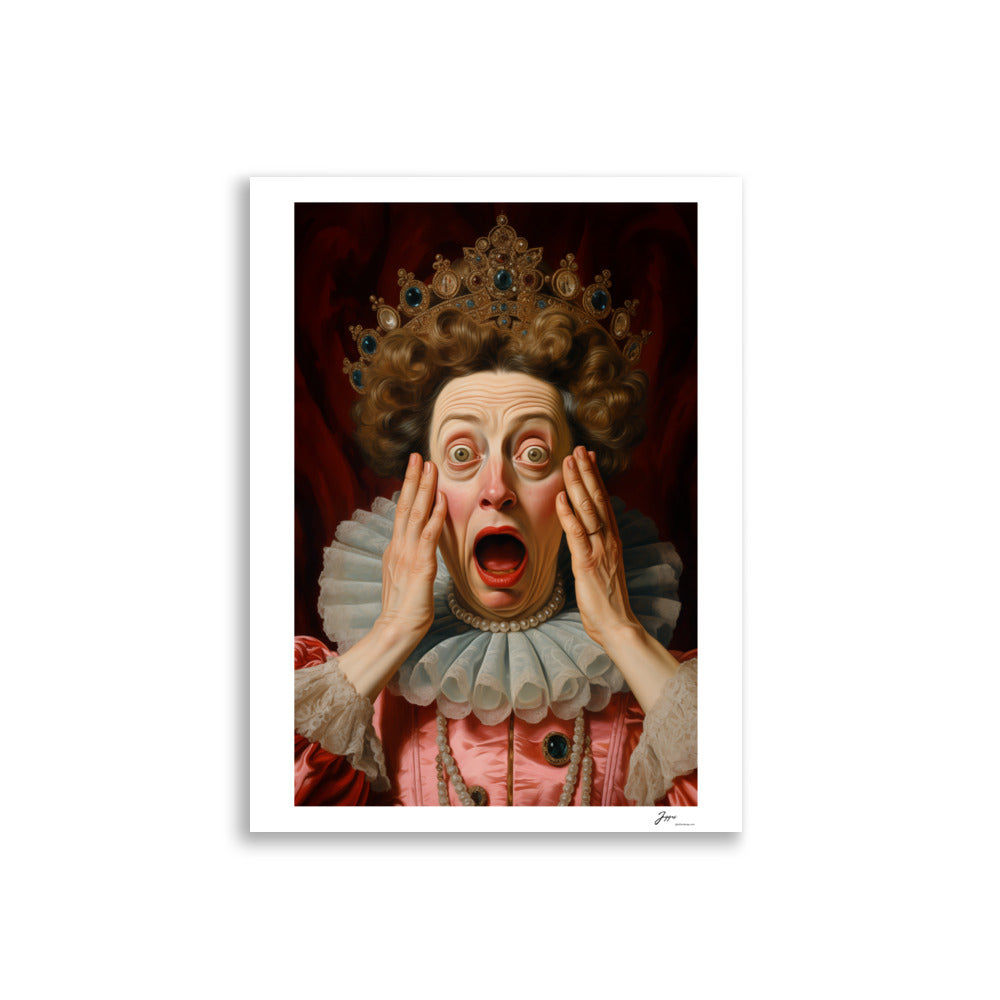 Baroness Matilda - Poster - Funny Bathroom Wall Art