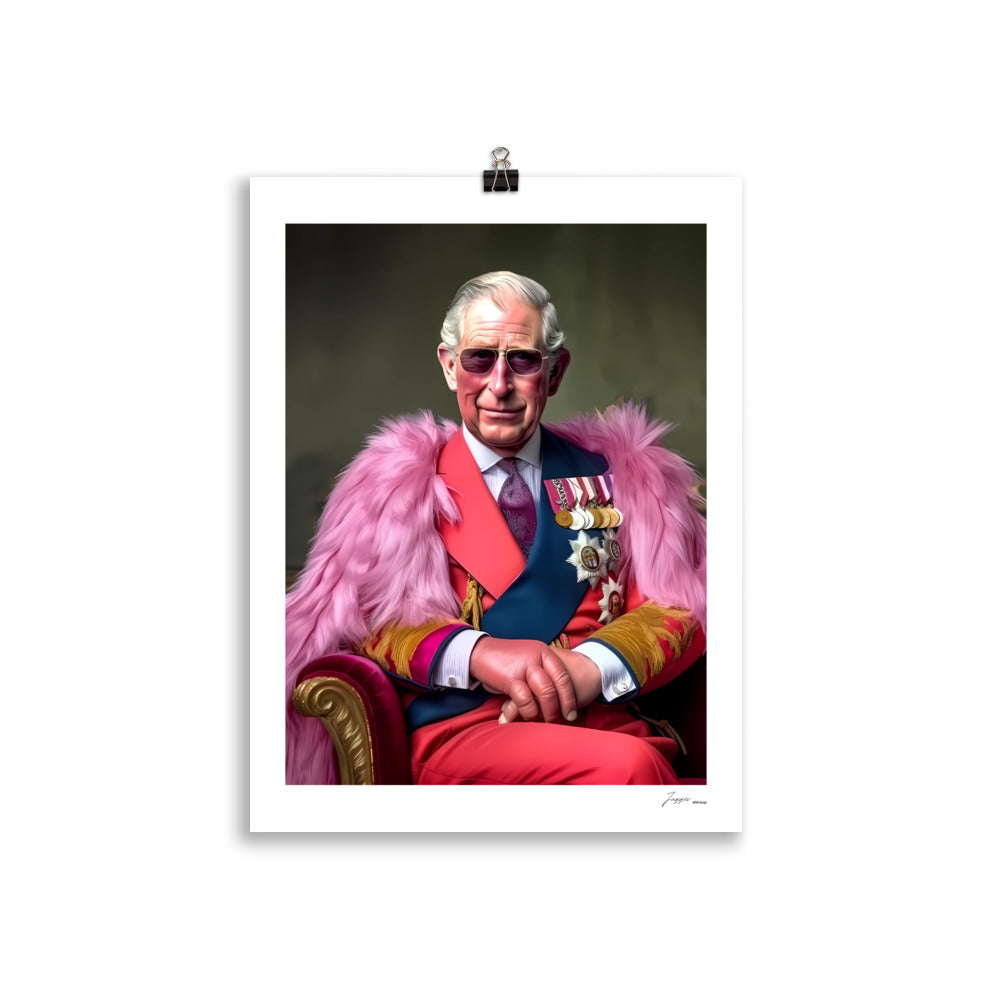 King Charles III's Glamorous - Poster