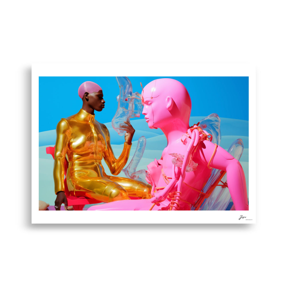 Fascination - Poster - AI Art