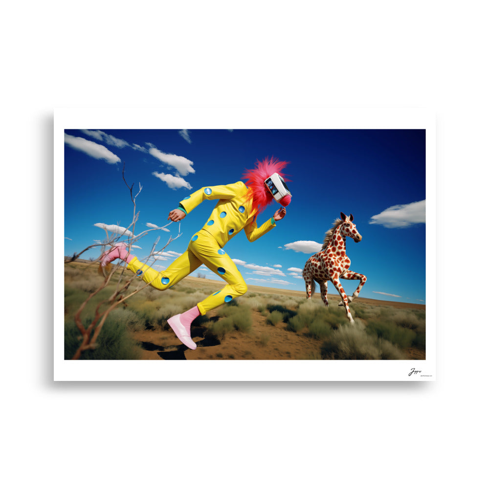 Joe the Lion - Poster - AI Art