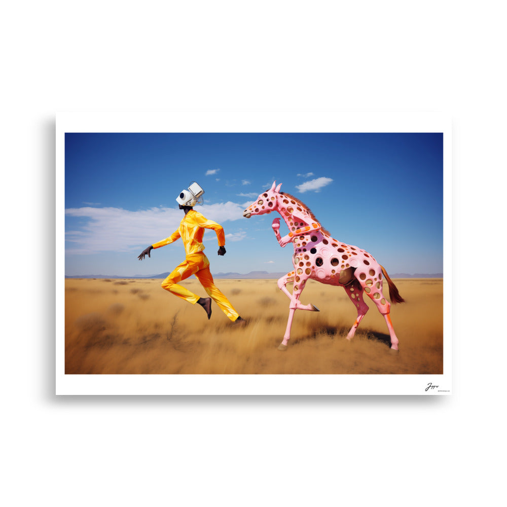 Move On - Poster - Ai Art
