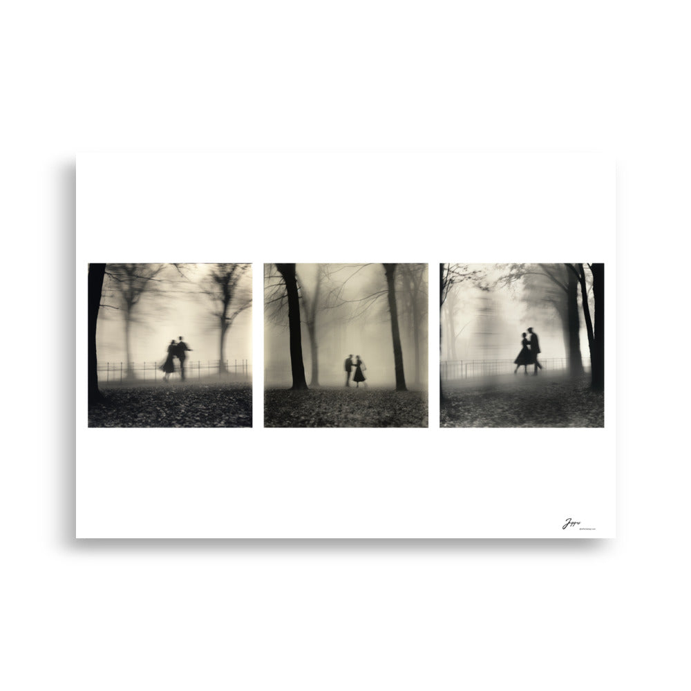 Day in The Park - Poster - AI Art