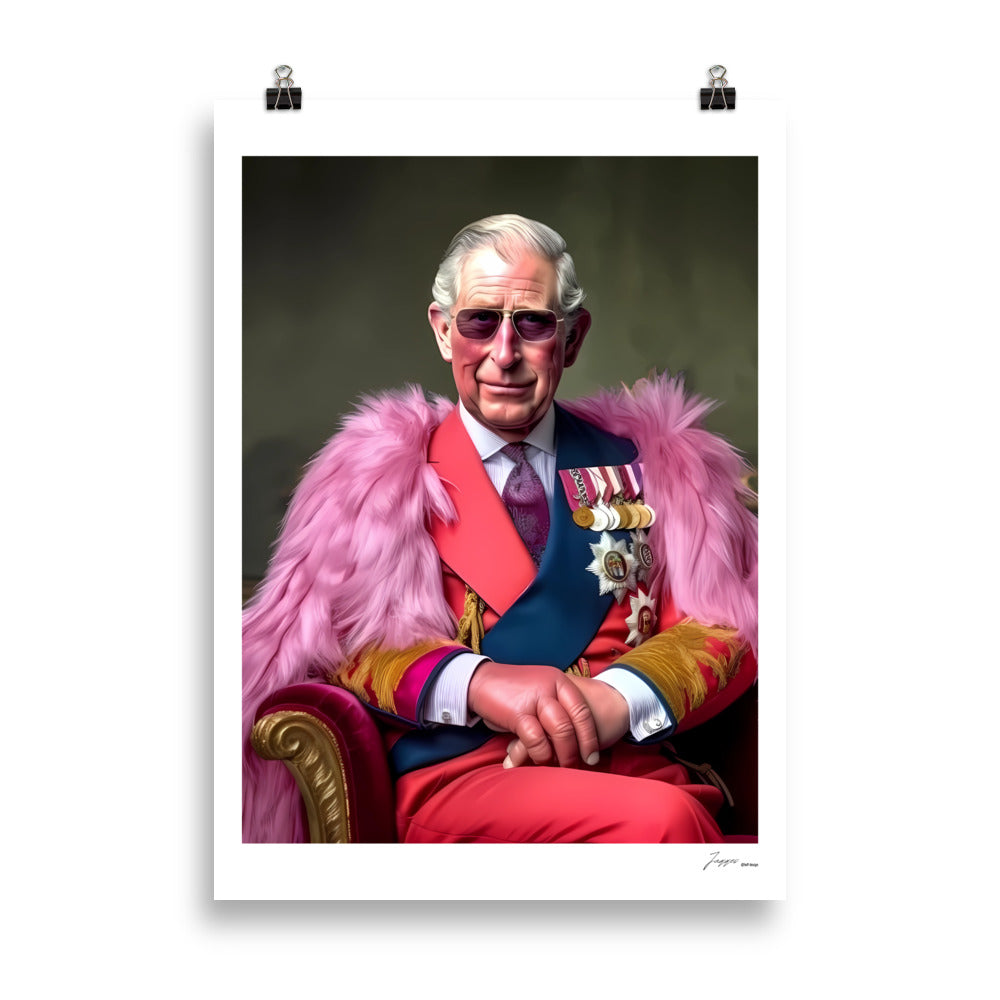 King Charles III's Glamorous - Poster