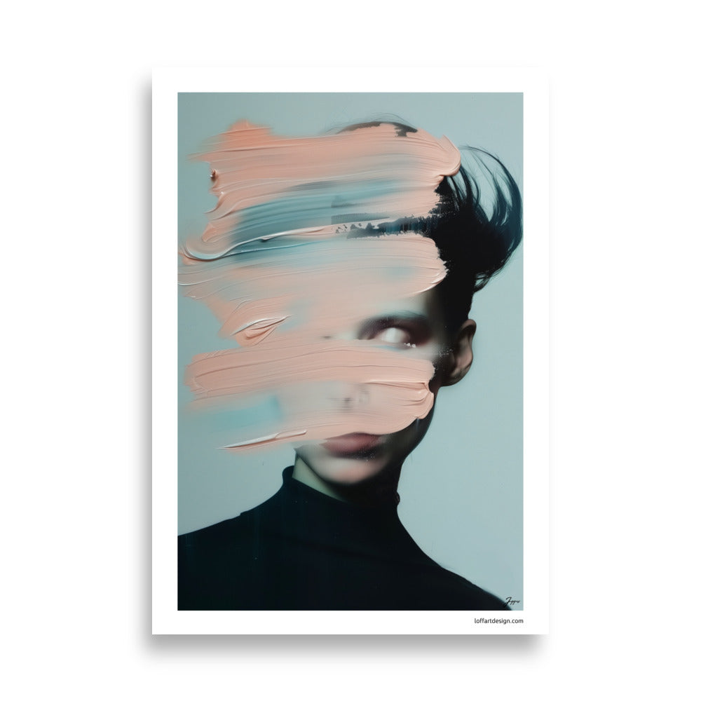 Detachmen - AI Art Poster - home decor photos - medical office art - contemporary art -artistic photo -wall decor