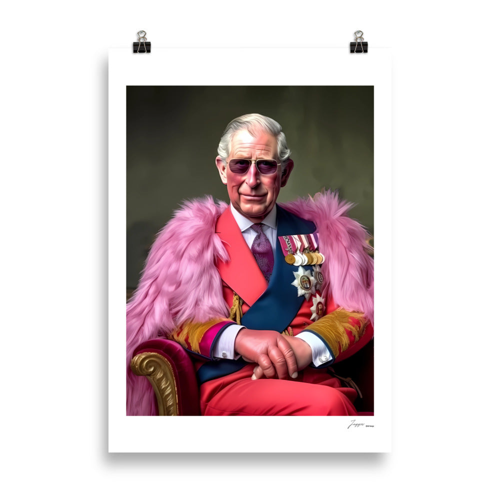 King Charles III's Glamorous - Poster