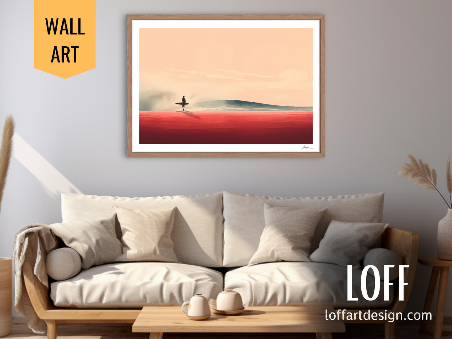sea Call - Poster - Beach Poster, Surf Art Print
