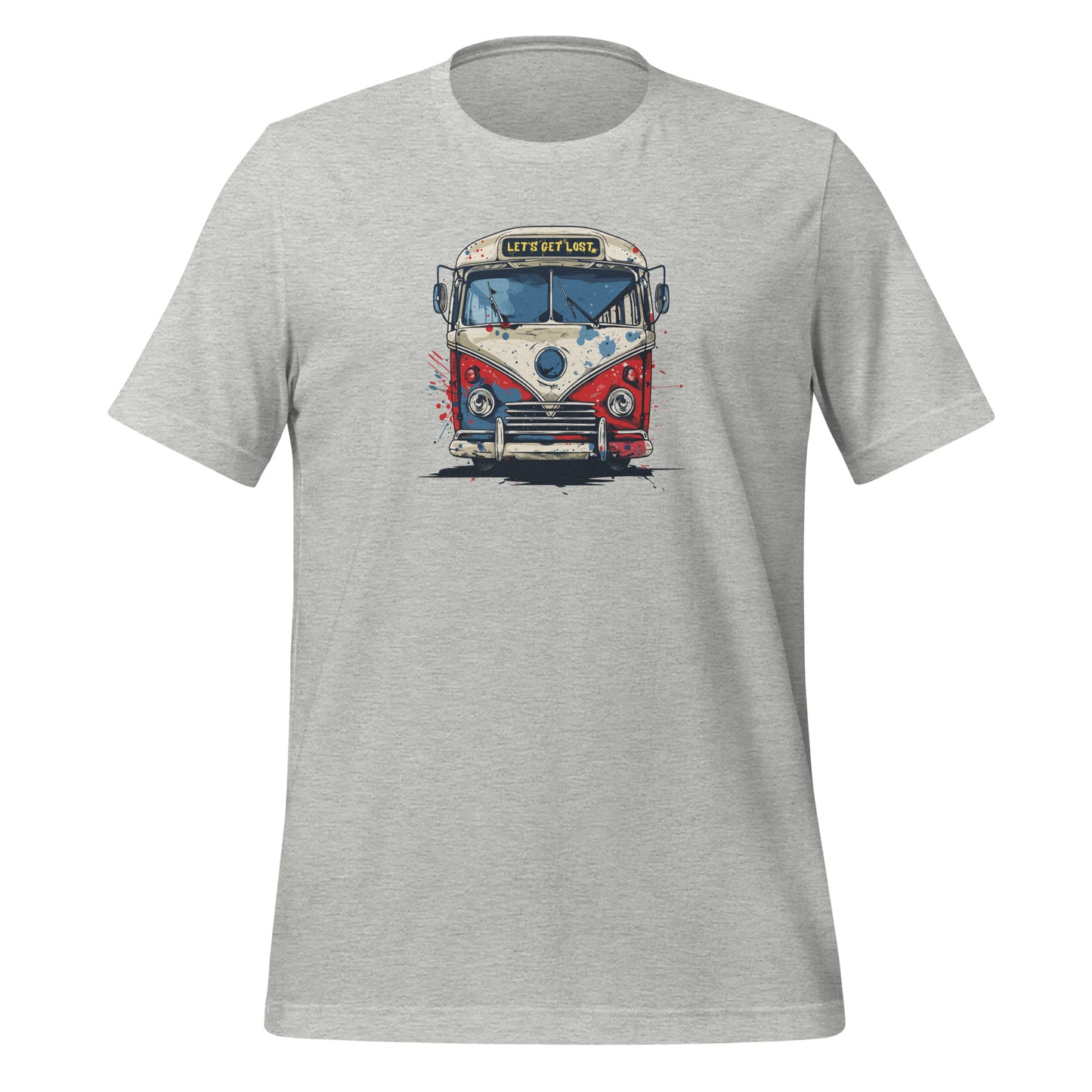 t-shirt, Adventure,Travel Enthusiast, Urban Adventure, Free-spirited, Quirky Travel, camping, retro, vintage, van,