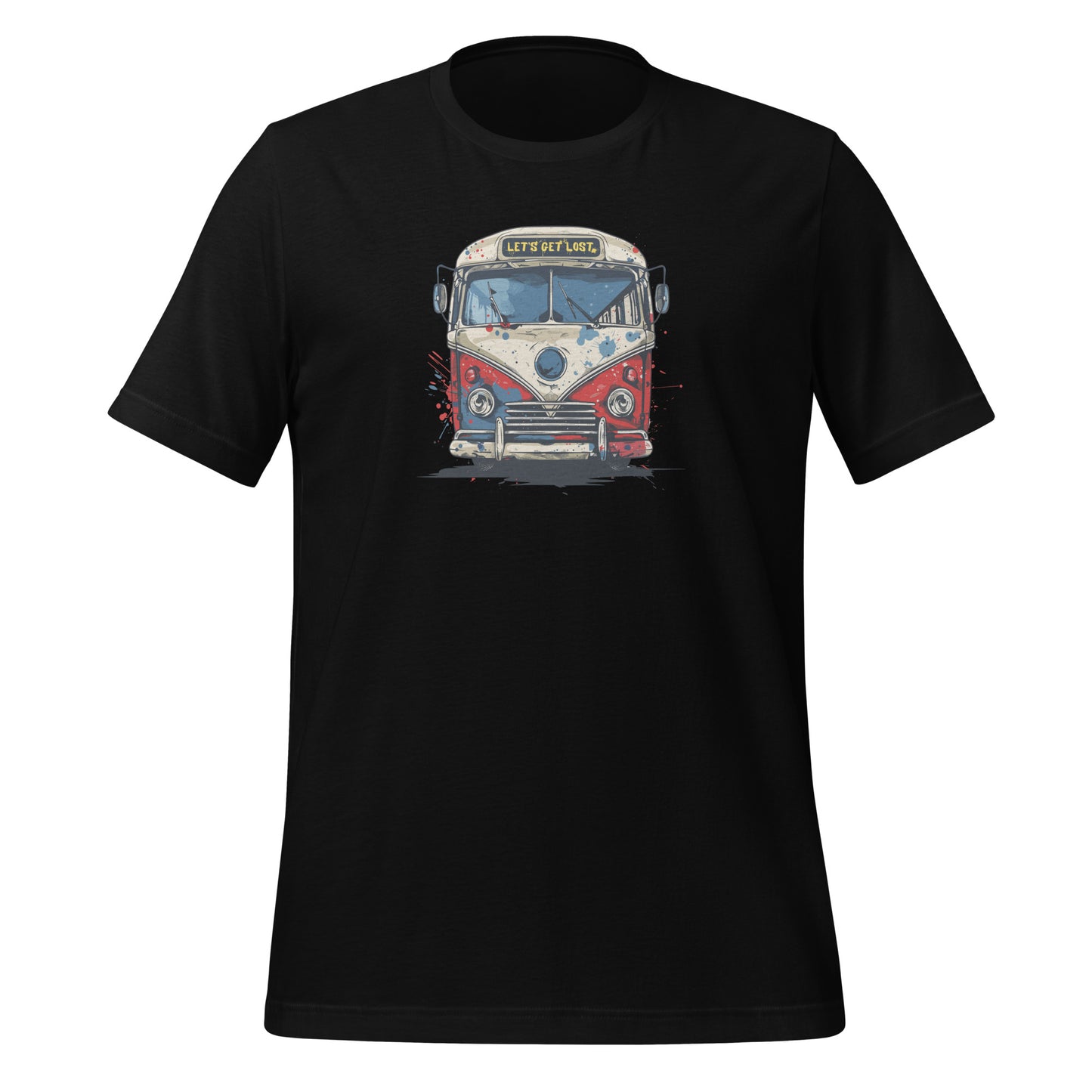 t-shirt, Adventure,Travel Enthusiast, Urban Adventure, Free-spirited, Quirky Travel, camping, retro, vintage, van,