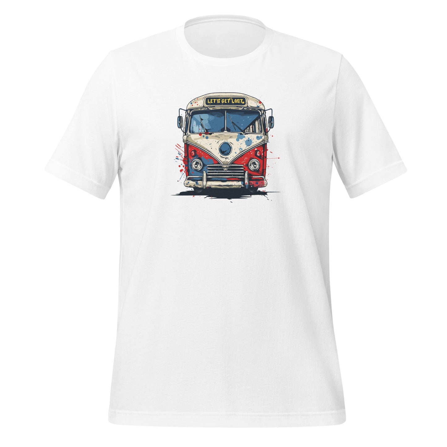 t-shirt, Adventure,Travel Enthusiast, Urban Adventure, Free-spirited, Quirky Travel, camping, retro, vintage, van,