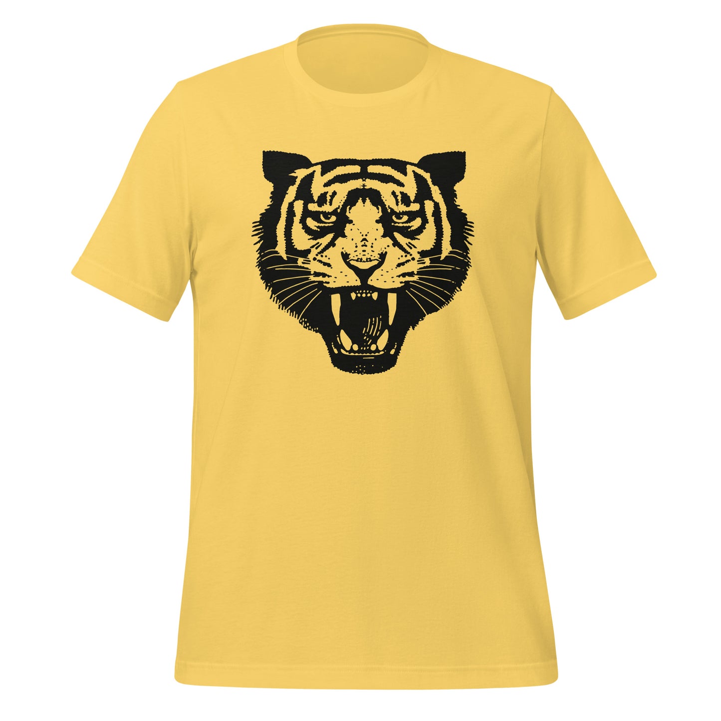 Fierce Tiger - Monochrom Unisex t-shirt