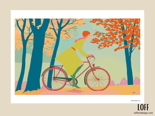 Autumn Ride Poster