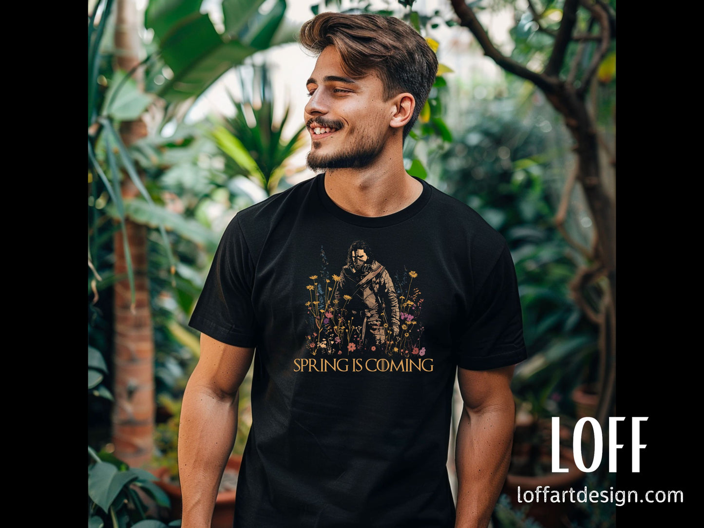 Spring is Coming Unisex Tee: A Game of Pollens!