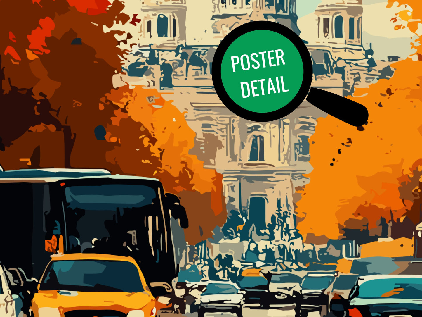 Autumn in the City Poster