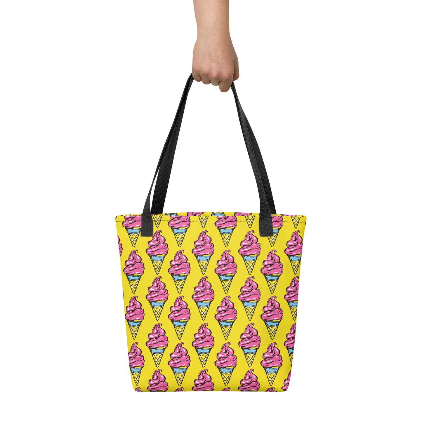 Pop art Scoops - Ice Cream pattern -  Tote Bag