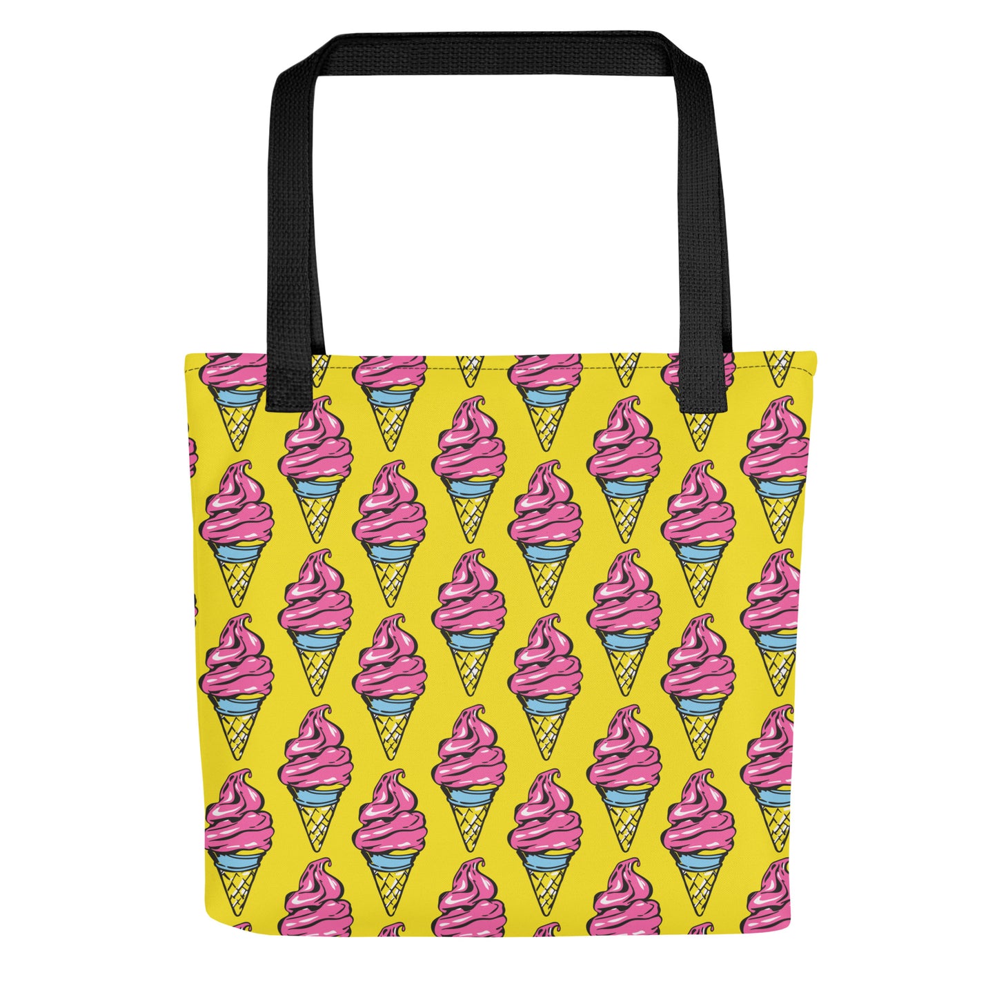 Pop art Scoops - Ice Cream pattern -  Tote Bag