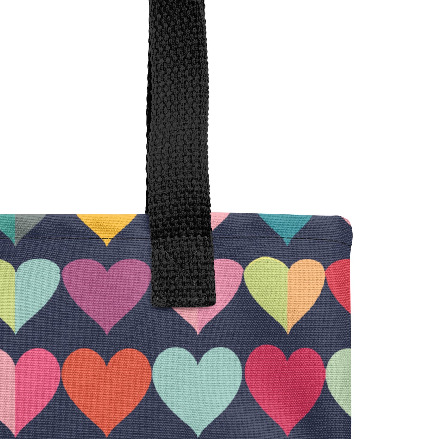 Rainbow Hearts - Tote bag