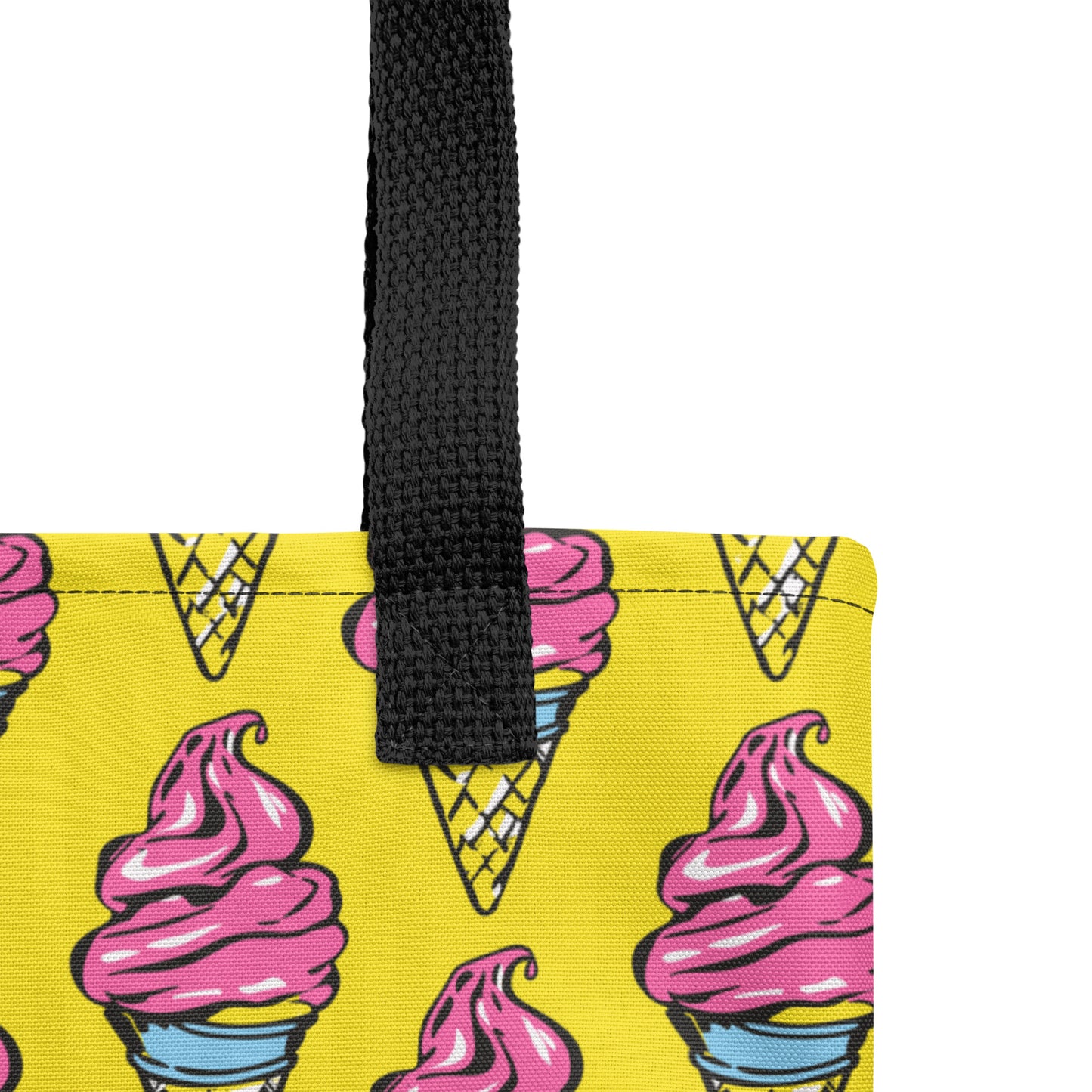 Pop art Scoops - Ice Cream pattern -  Tote Bag