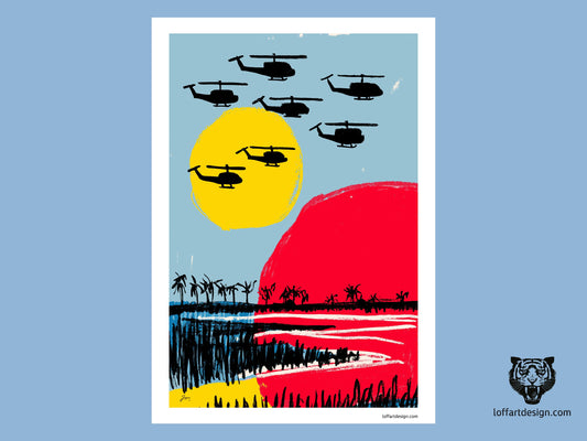 Apocalypse Now Inspired Poster