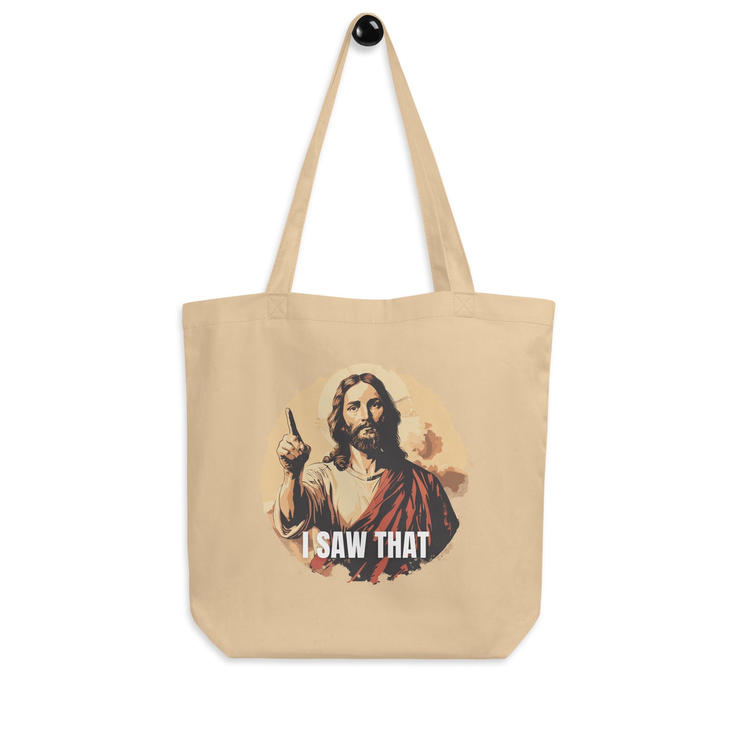 I Saw That - Funny Jesus Eco Tote Bag