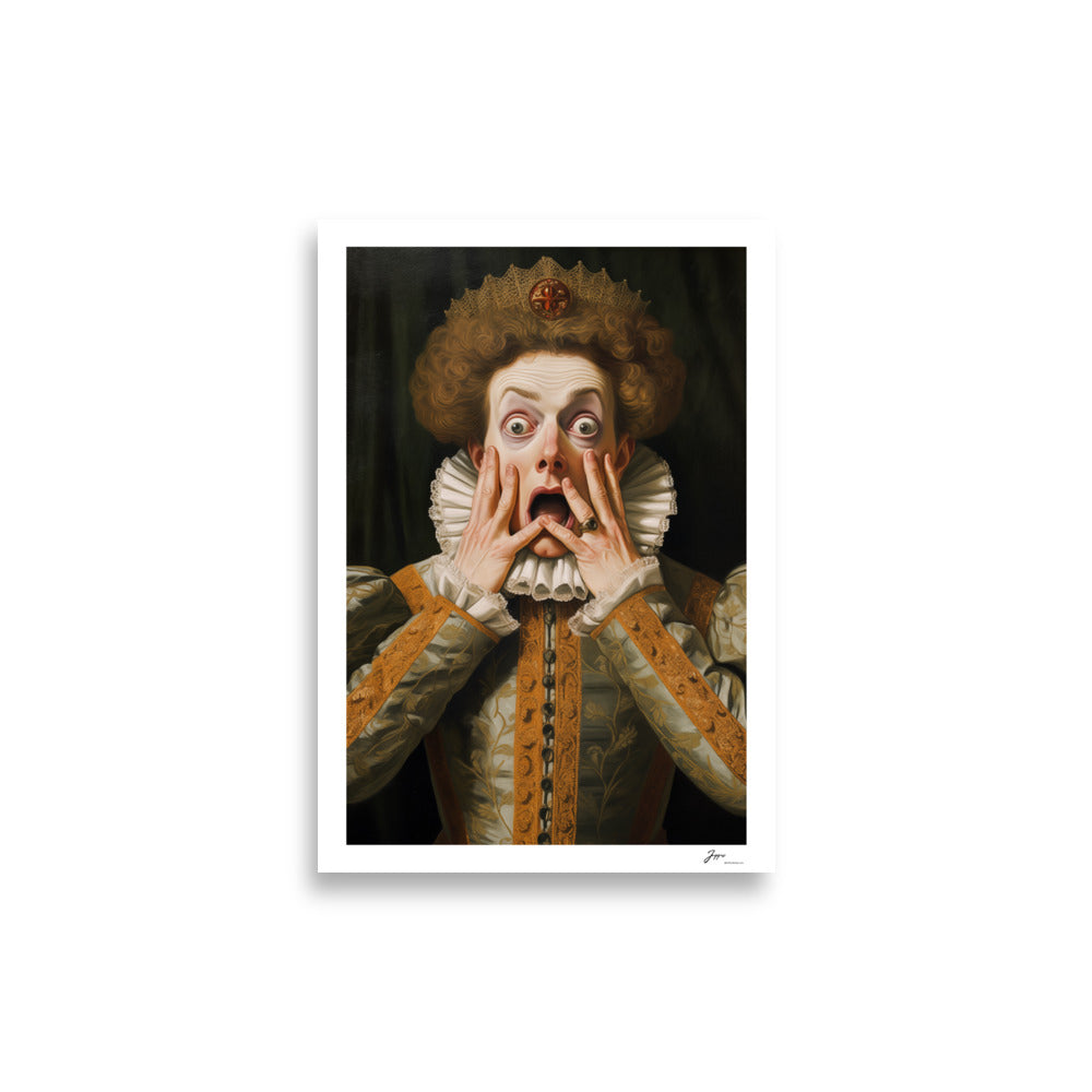 Duchess Arabella - Poster - Funny Classical  Painting Portrait Prints