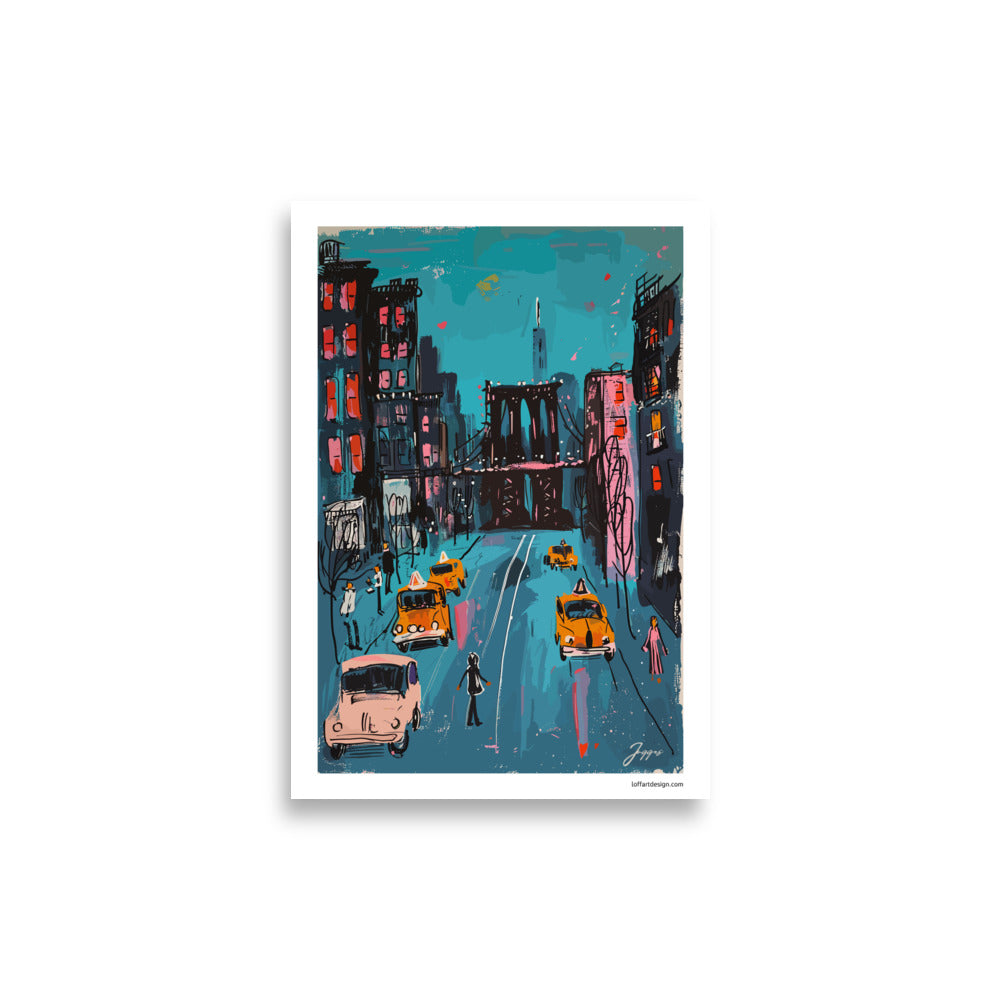 City Views NY - Poster - Original Wall Art