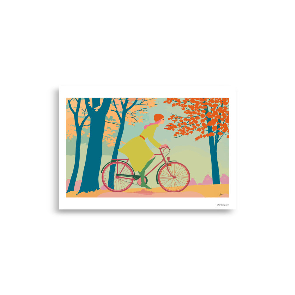 Autumn Ride Poster