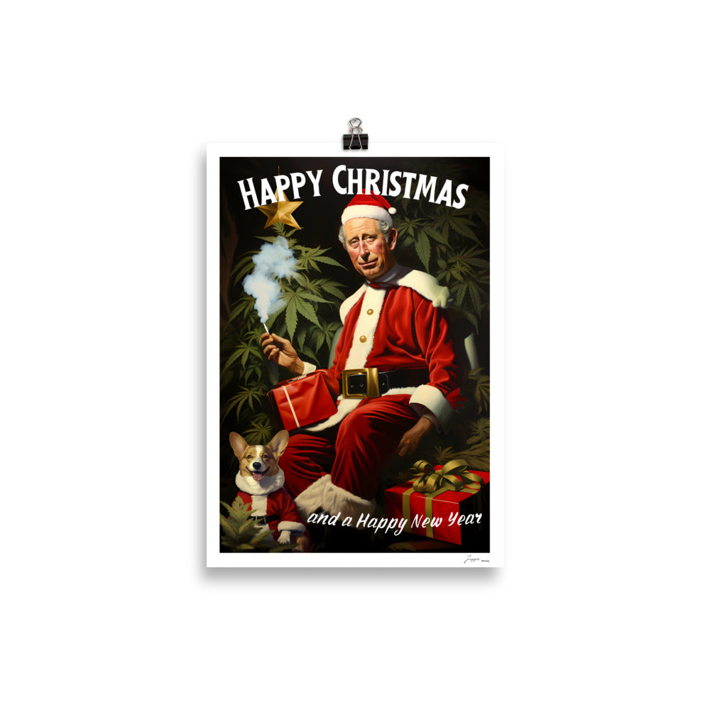 Happy Christmas - King Charles III - Poster