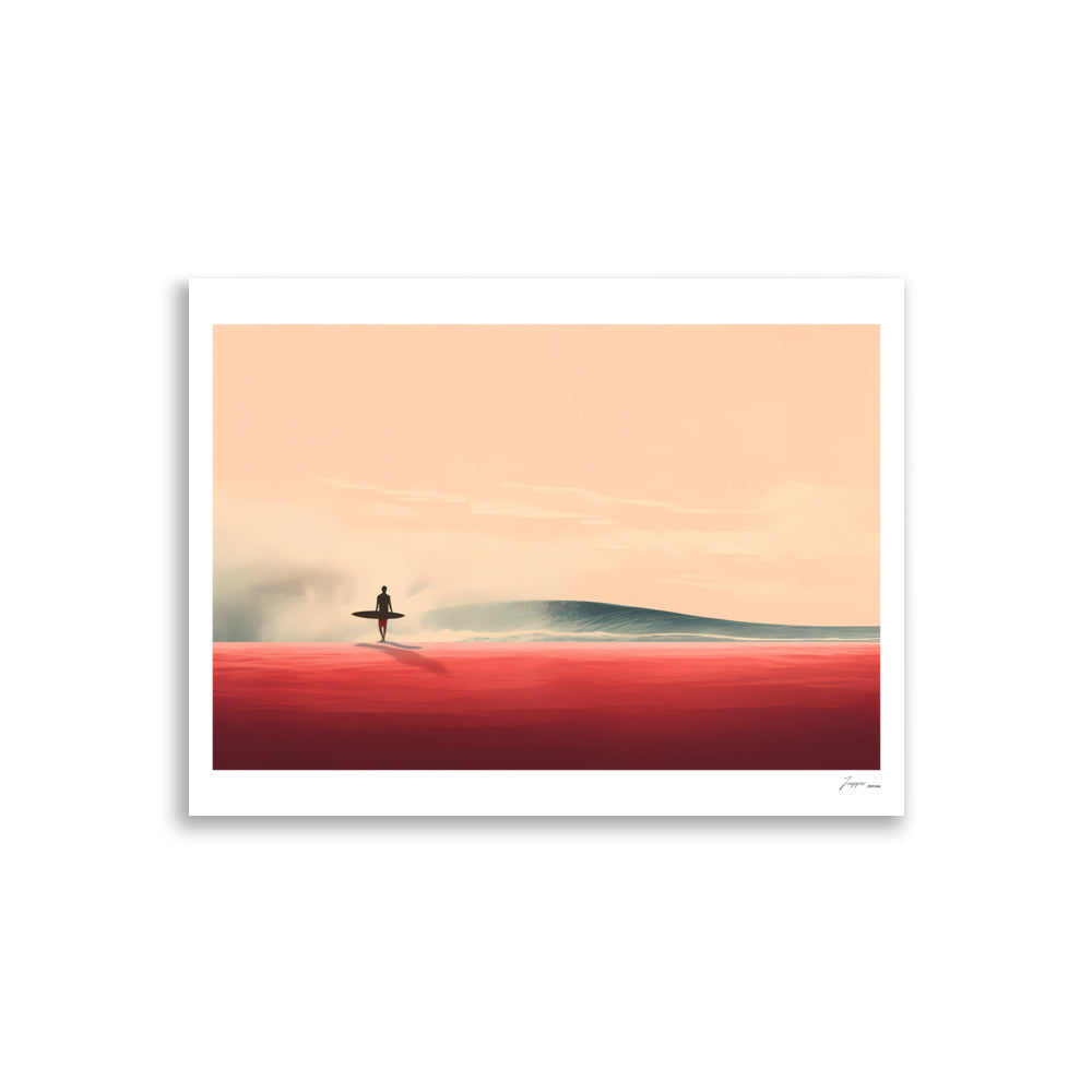 Sea Call  - Poster - Beach Poster -  Surf Art Print