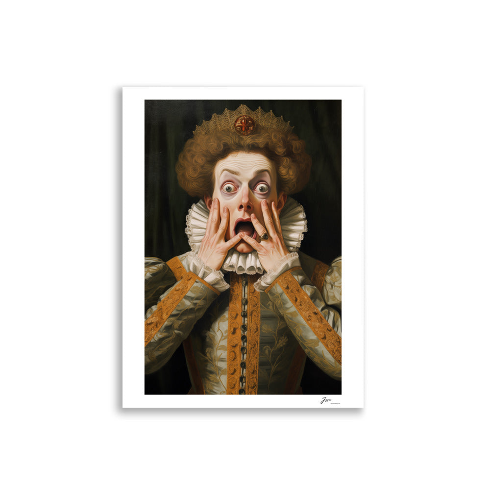 Duchess Arabella - Poster - Funny Classical  Painting Portrait Prints