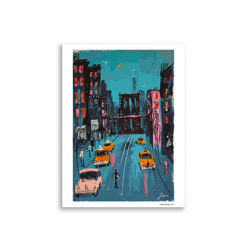 City Views NY - Poster - Original Wall Art