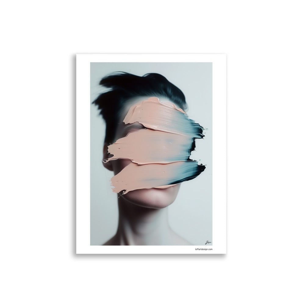 Nonchalance - Poster -  AI Art